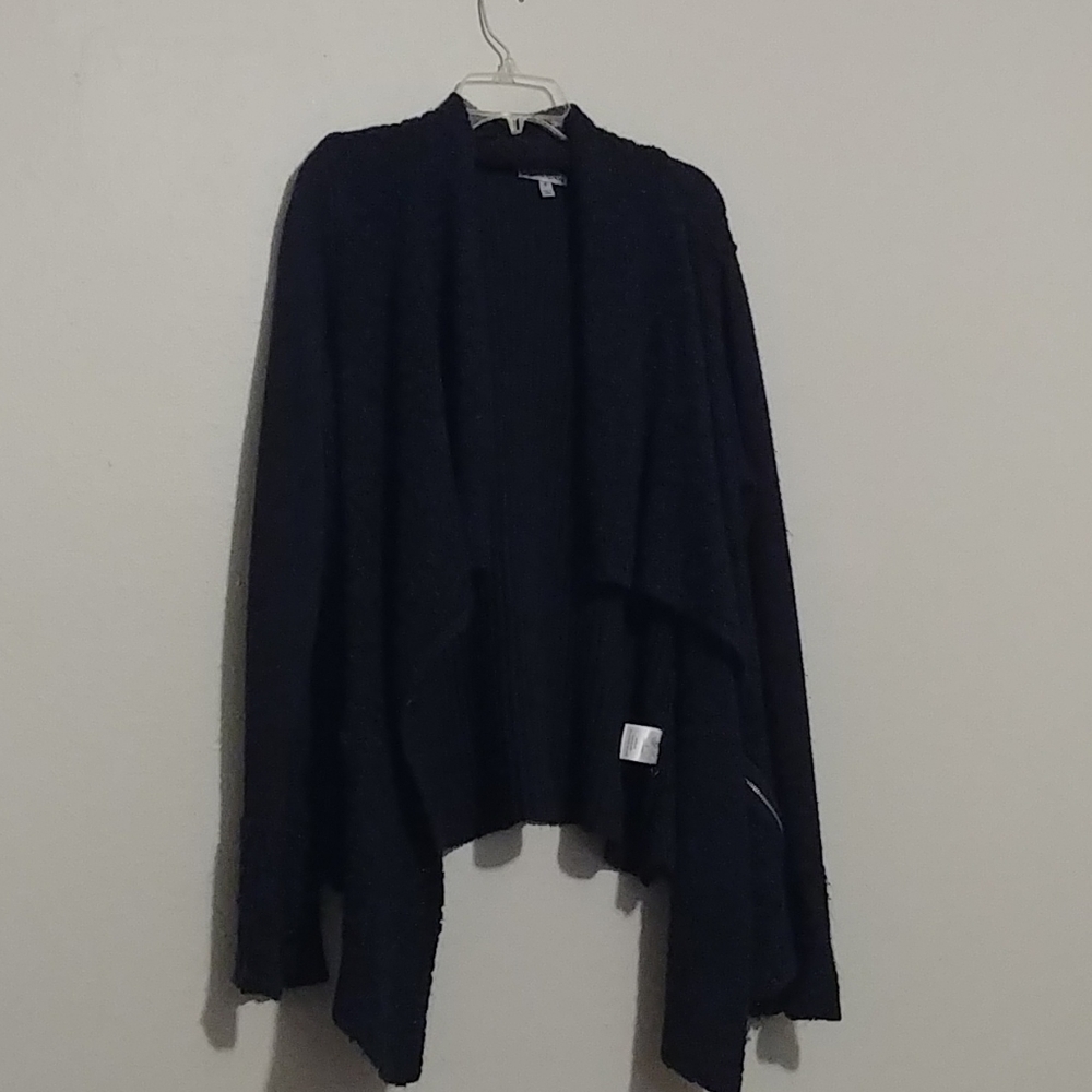 Warm Navy Blue Cardigan